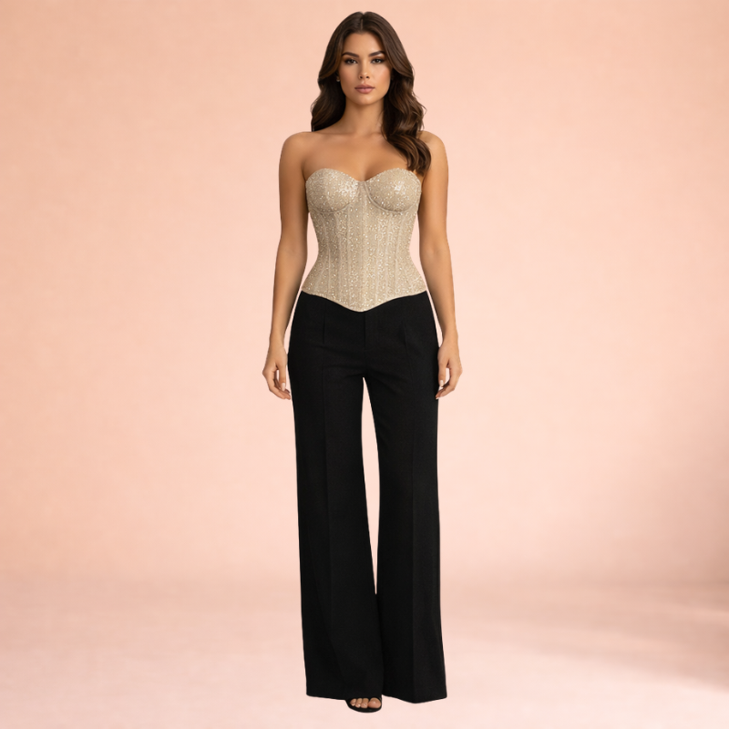 Strapless Corset Top