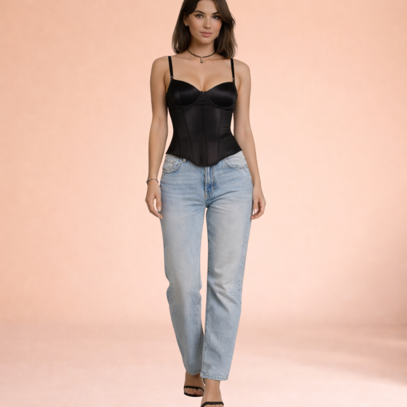 Strapless Corset Top