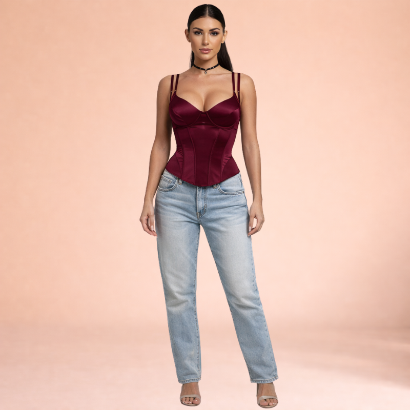 Strapless Corset Top