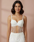 Women’s Pearl Tassel Camisole Top